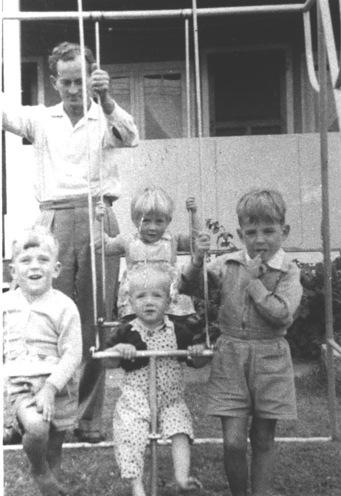 George with Les, Gaye, Colleen & Neville