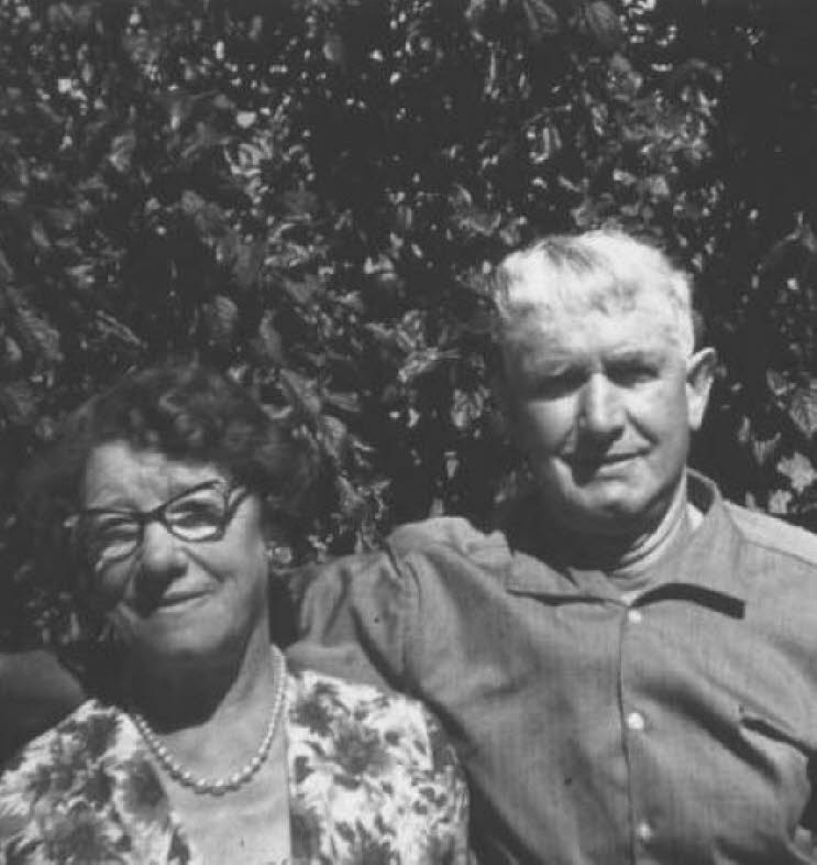 Grandma & Grandpa Pearce taken at Pine Gate, Mt